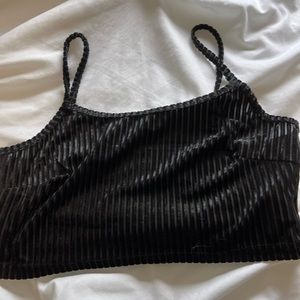 Black Crop Top